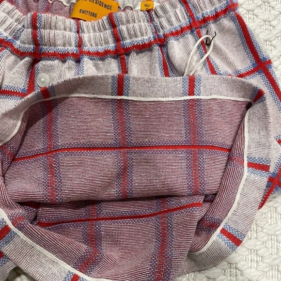 Guest in Residence Picnic Plaid Shorts Size Medium - Picture 15 of 15